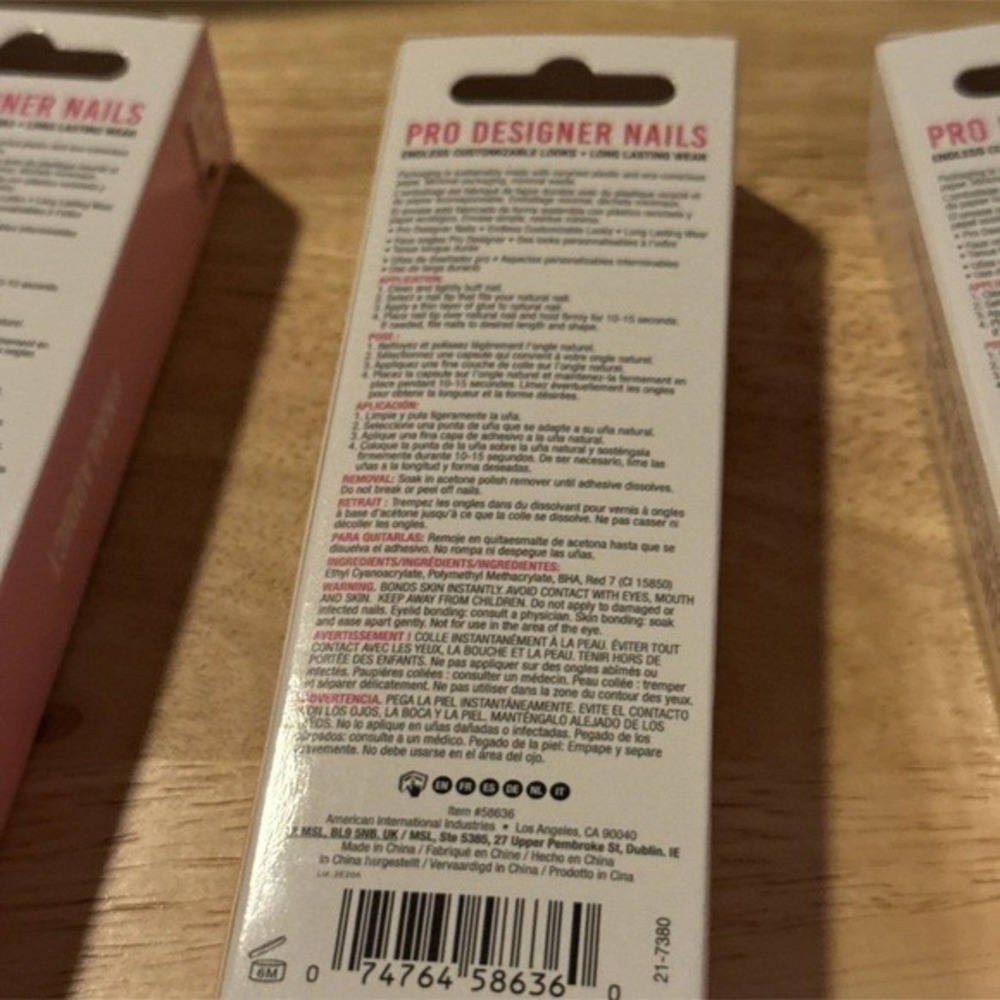 Ardell Nail Addict Eco Mani Nail Tips Poppy Pink Oval 30 Count 3 Pack 58636 - Picture 8 of 14
